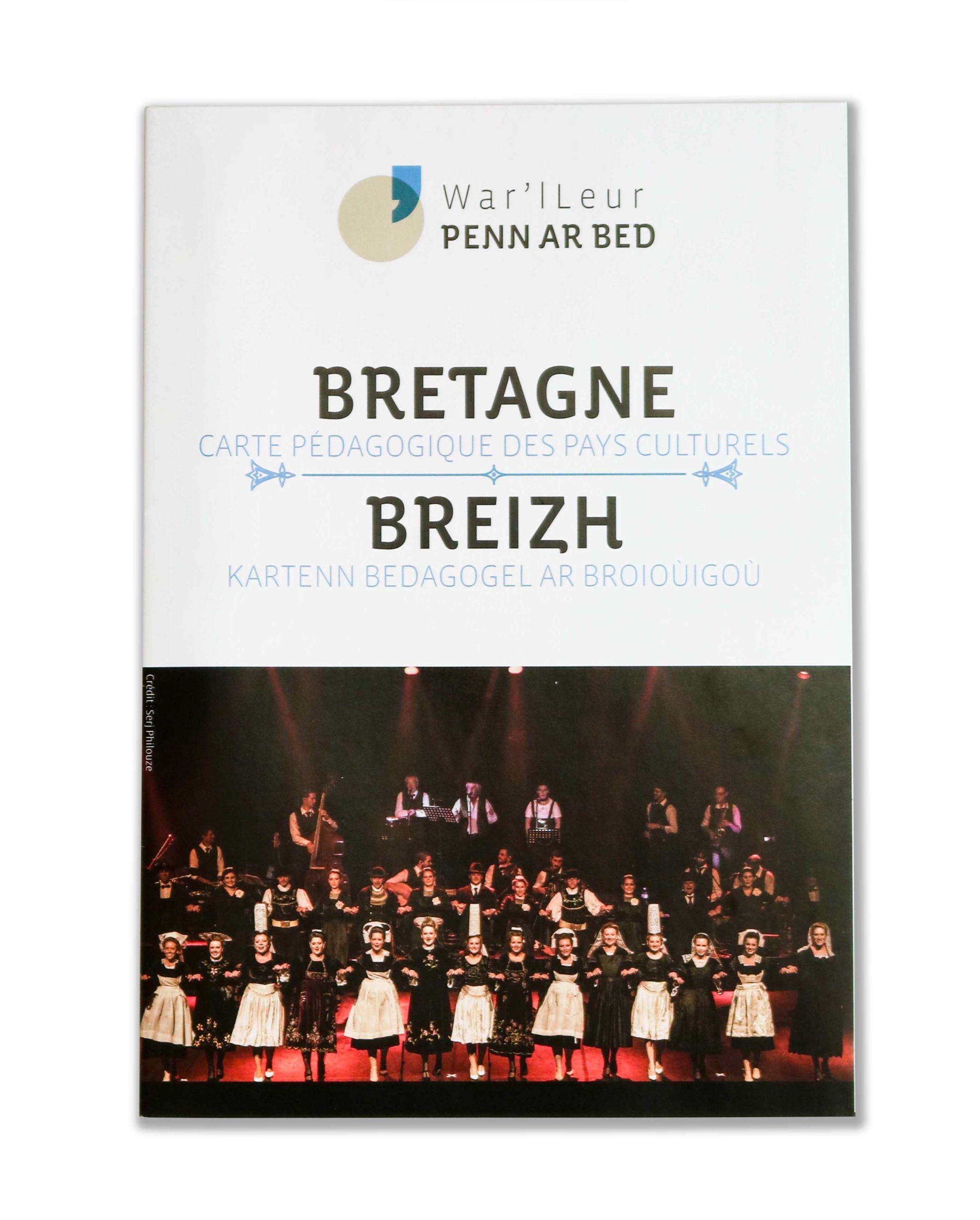 Carte pédagogique <br> des Pays culturels bretons